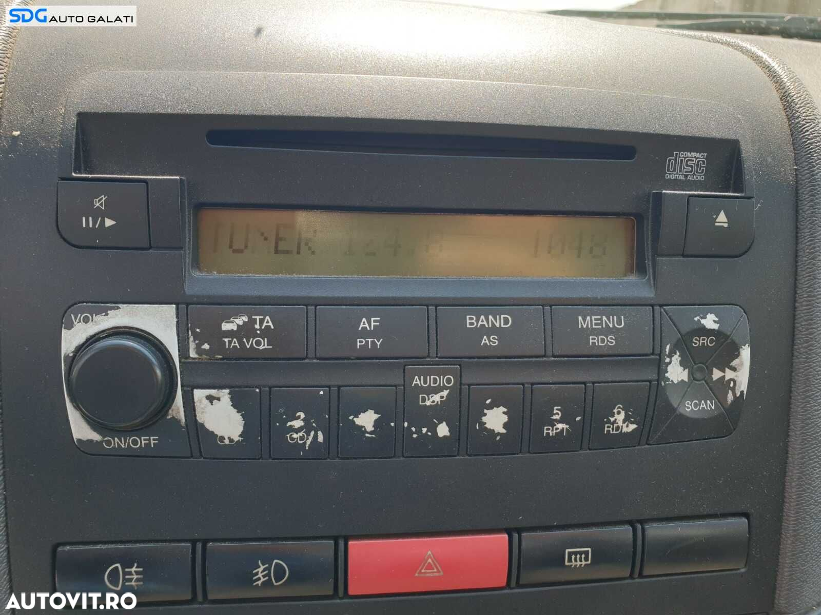 Radio CD Player cu Defect Fiat Albea Facelift 2002 - 2012 - 2