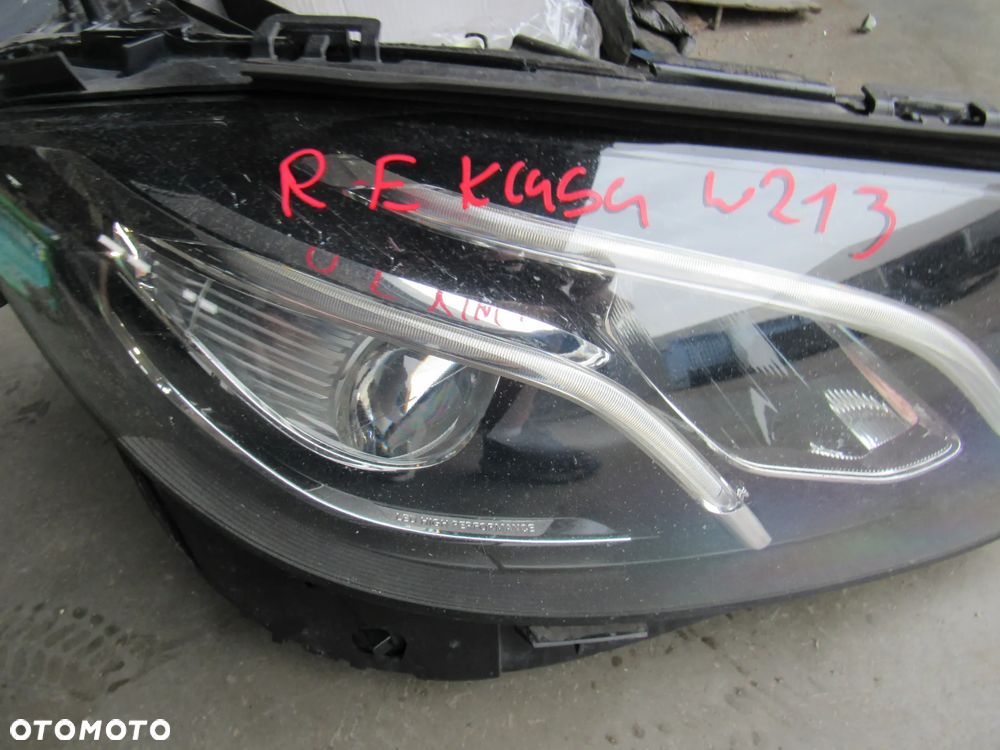 mercedes w213 e klasa przednia lewa prawa lampa - 8