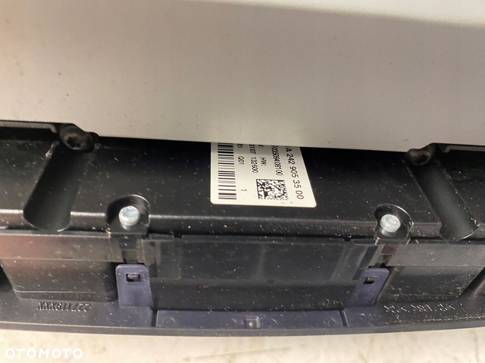 MERCEDES CLA W117 RADIO NAWIGACJA a2429053500 - 9
