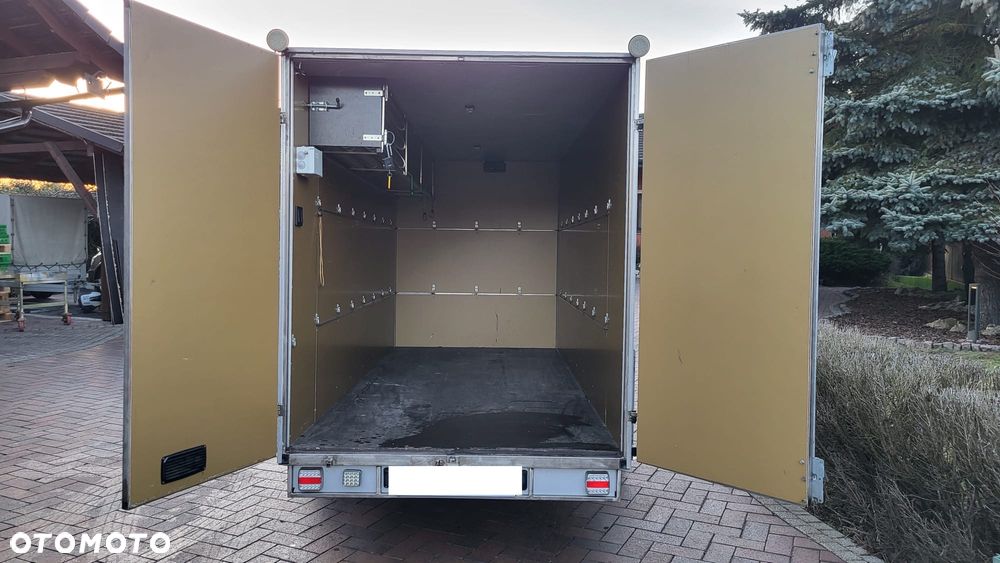 SAM Przyczepa kontener DMC 750 kg – stal nierdzewna, ocieplona - 4