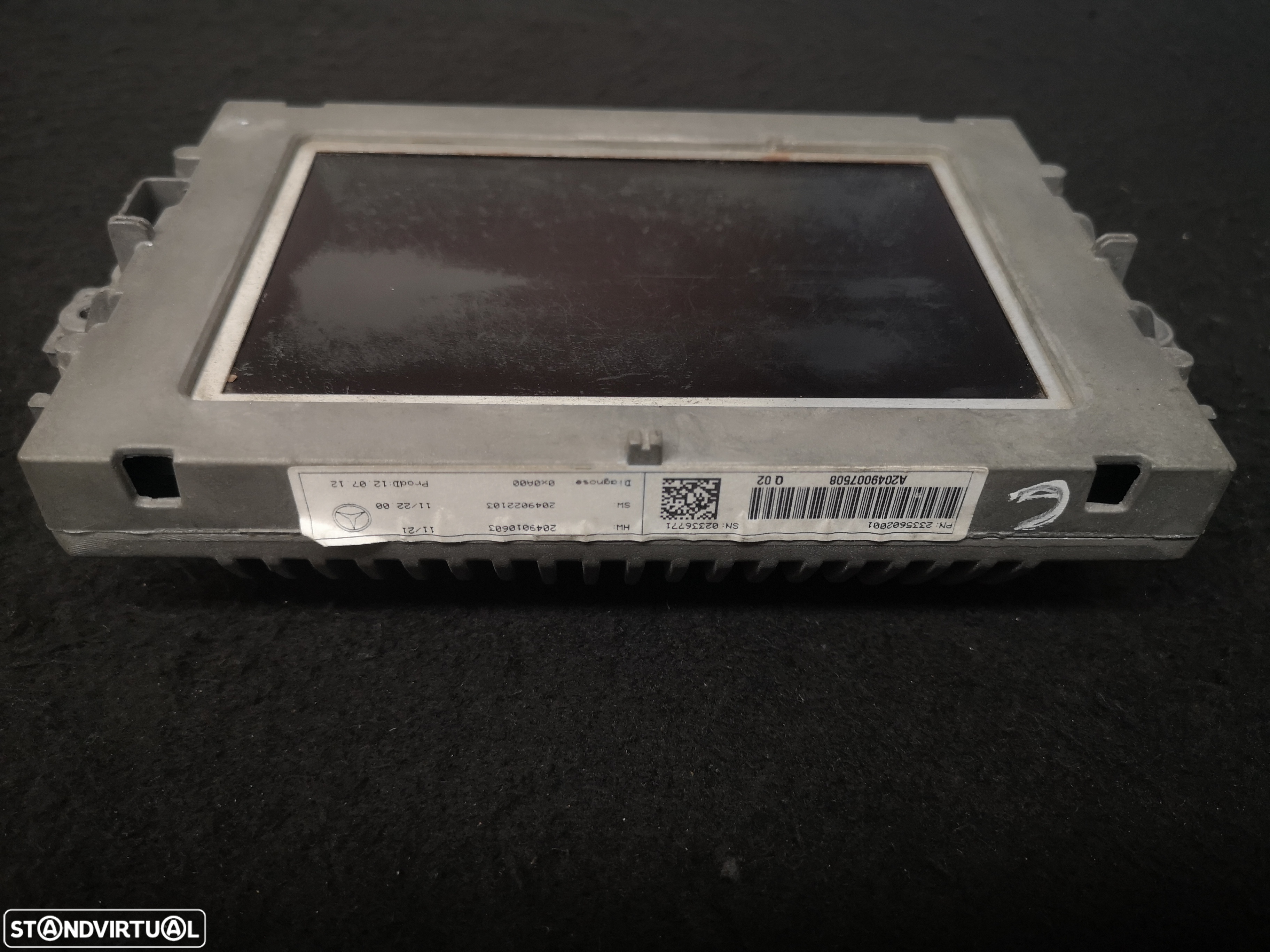 Ecrã Ecran gps media  Mercedes w204 class C 2011-2014 - 3