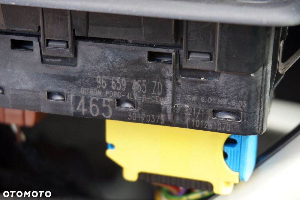 PANEL STEROWANIA SZYB C5 III X7 LIFT 96659465ZD CITROEN 2011-2017 - 2