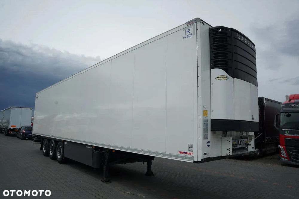 Schmitz Cargobull / CHŁODNIA / CARRIER MAXIMA 1300 / OS PODNOSZONA / KOSZ NA PALETY - 2