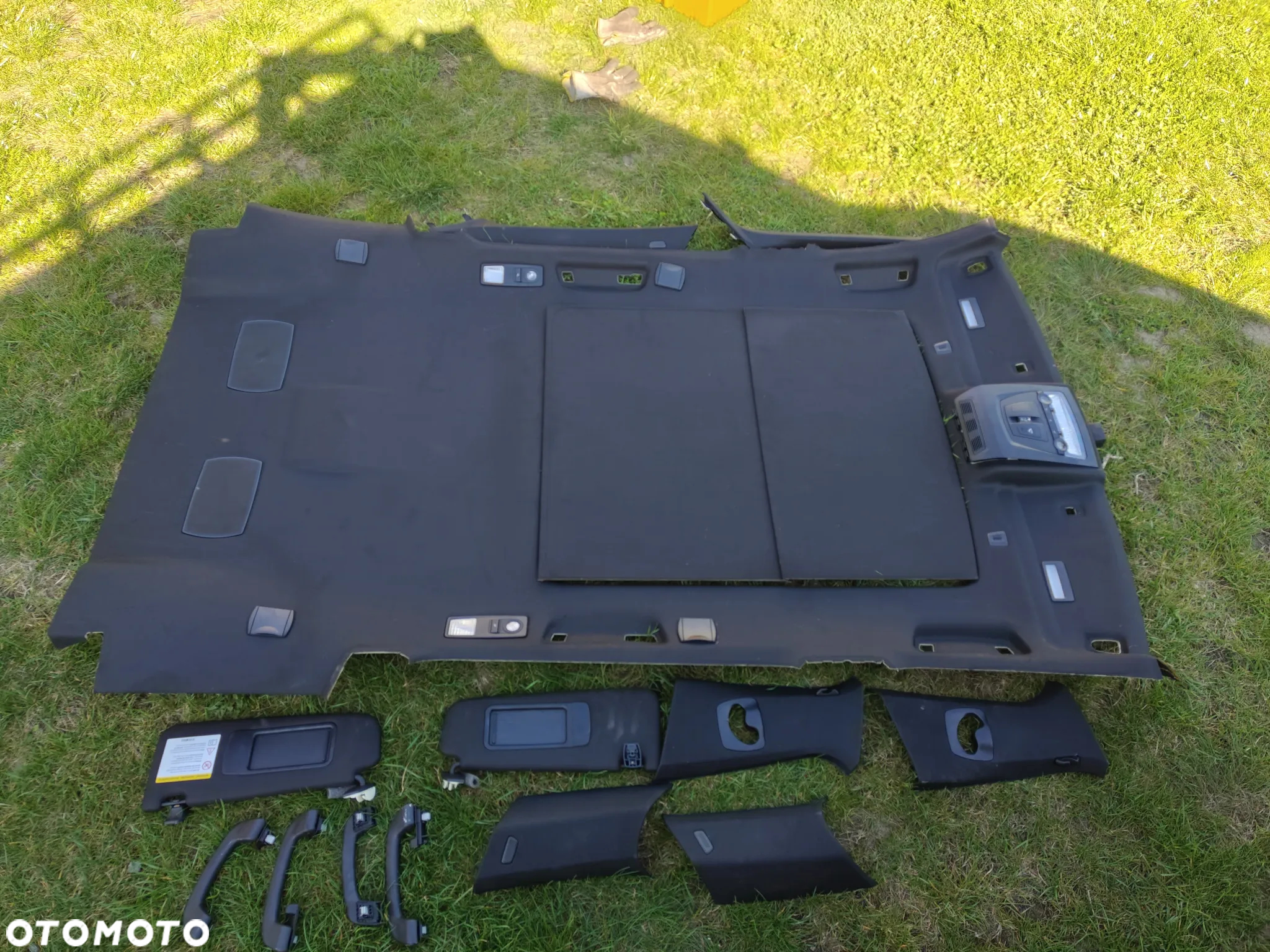 BMW F11 F10 Kombi Kpl Podsufitka M-pakiet Panorama Sufit czarna - 2