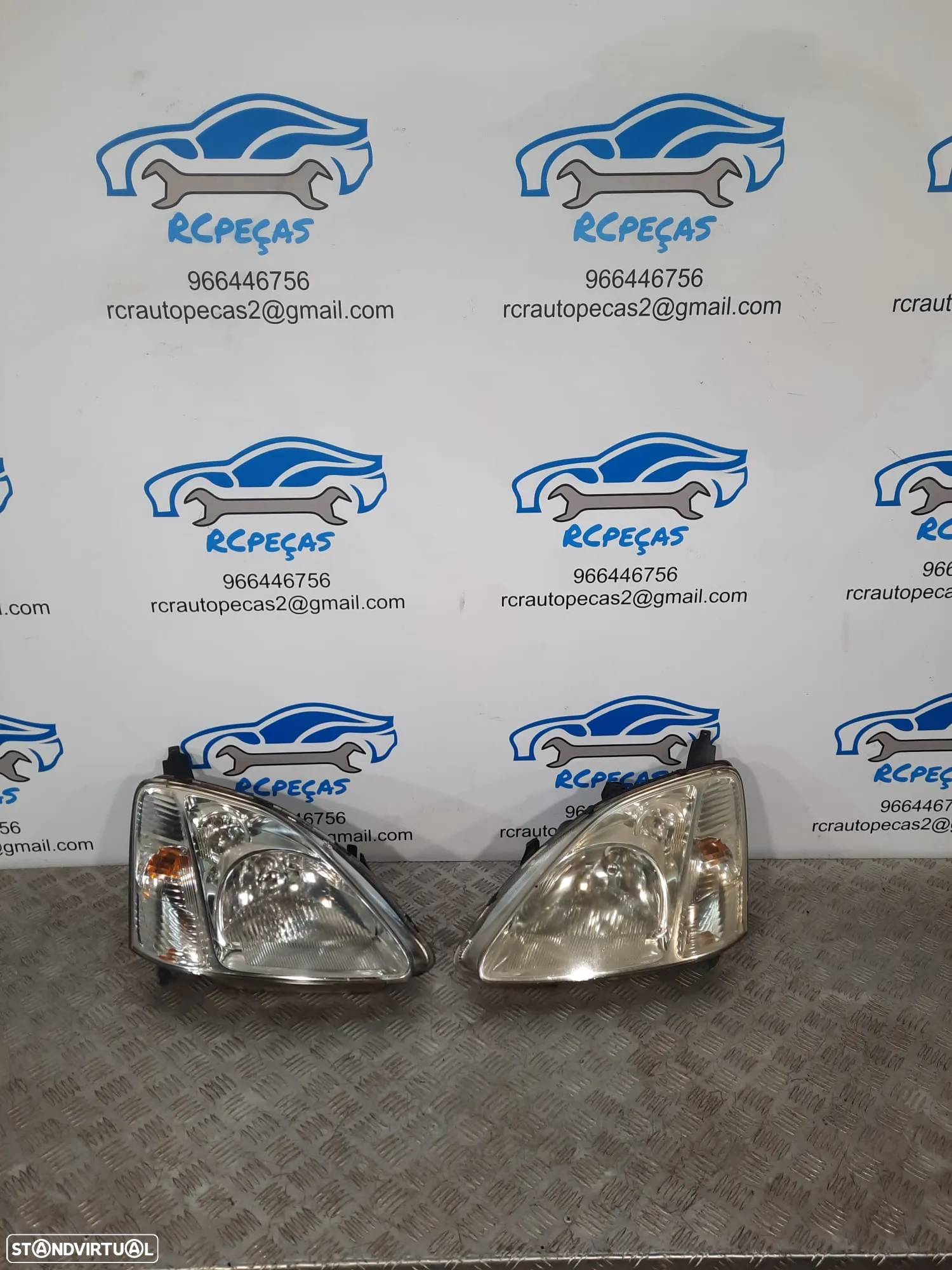 OTICA OTICAS OPTICA OPTICAS HONDA CIVIC VII 7 MK7 FAROIS ORIGINAIS - 2