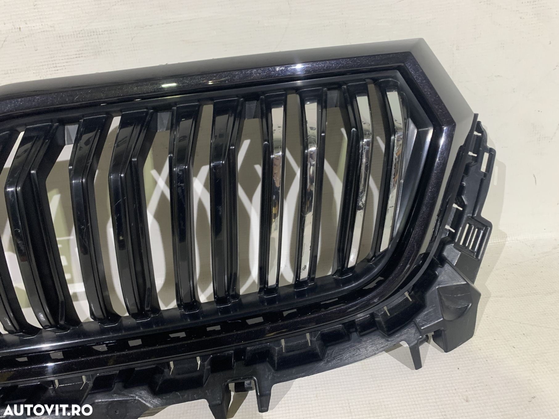 Grila radiator Skoda Kodiaq facelift, 2021, 2022, 2023, 2024, cod origine OE 565853653J. - 10