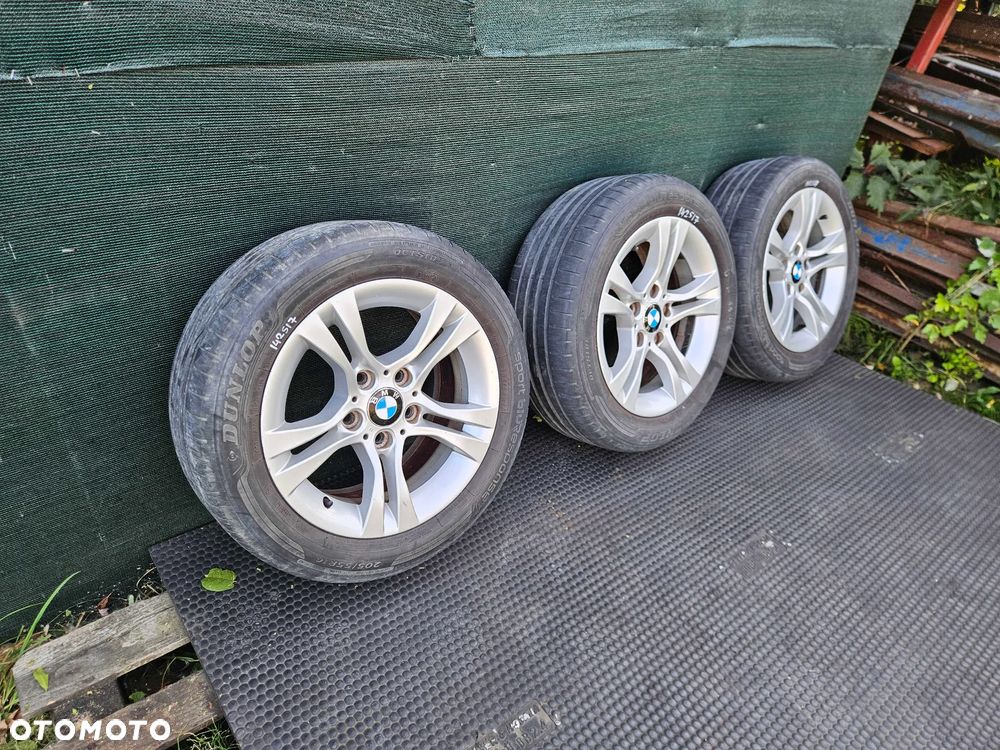 Kola Alu Felga 6780907 Alumiowa Alufelga Kolo Felgi R16 5x120 7J ET31 BMW 1 3 E81 E87 E90 E91 Opony 205/55 R16 - 2