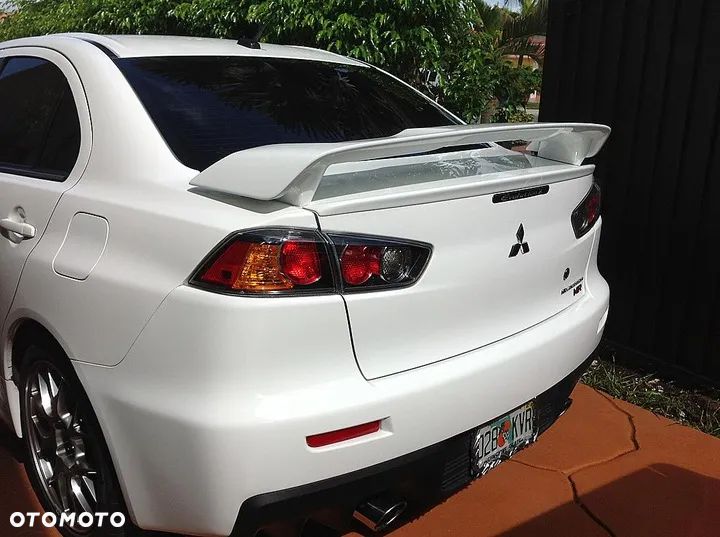 MITSUBISHI LANCER X 10 GTS SPOILER NA KLAPE PODKŁAD - 5