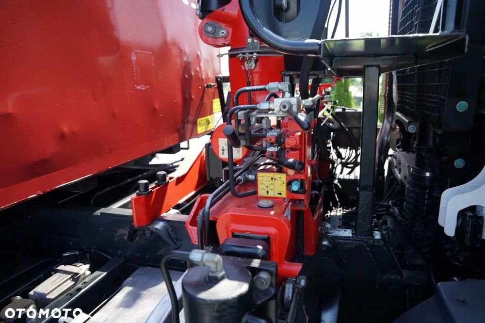 MAN TGM 18.340 / 4X2 / WYWROTKA 3 STRONNA / HYDROBURTA / BORDMATIC + HDS FASSI F165.0.22 / ROTATOR / CHWYTAK / PILOT / EURO 6 - 20