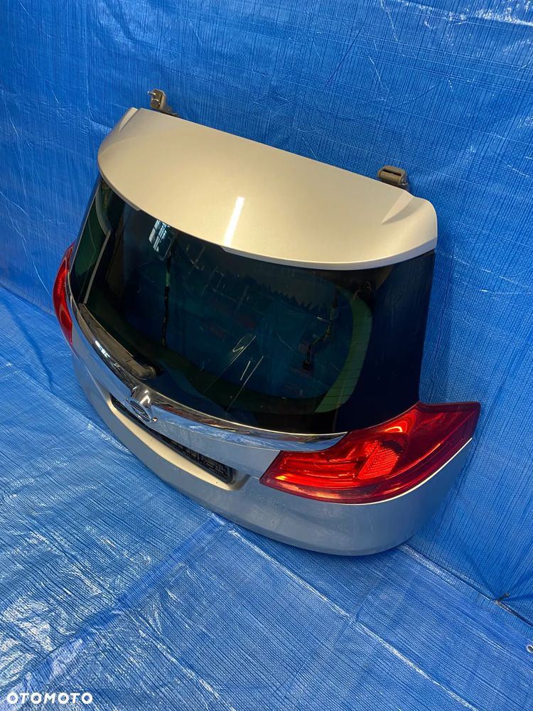 KLAPA TYŁ BAGAŻNIKA OPEL INSIGNIA A KOMBI SREBRNY Z176 EUROPA - 6