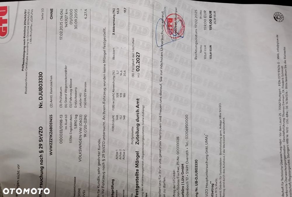 Volkswagen Golf 1.9 TDI DPF Comfortline BlueMotion - 15