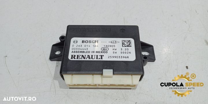 Modul senzori parcare 259903396R Renault Scenic 4 [2016 - 2020] - 1