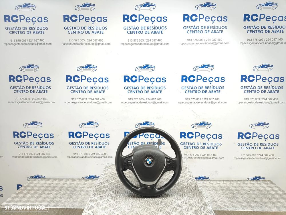 Volante em pele Multifunções Pack M original BMW Serie 1 F20 F21  Serie 3 F30 F31 - 8