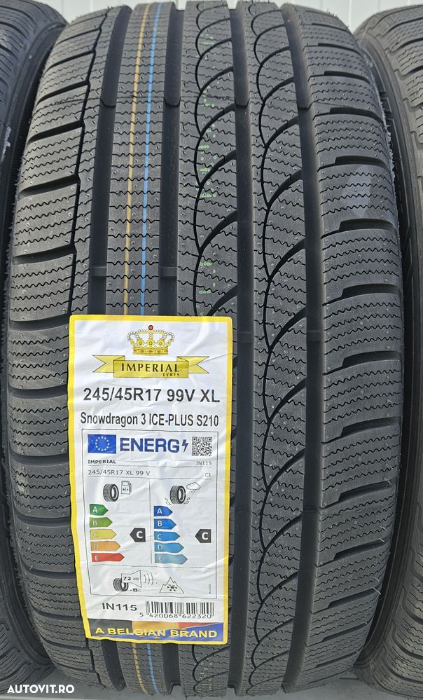 245/45 R17 , 99V XL, IMPERIAL Snowdragon, Anvelope de iarna M+S - 2