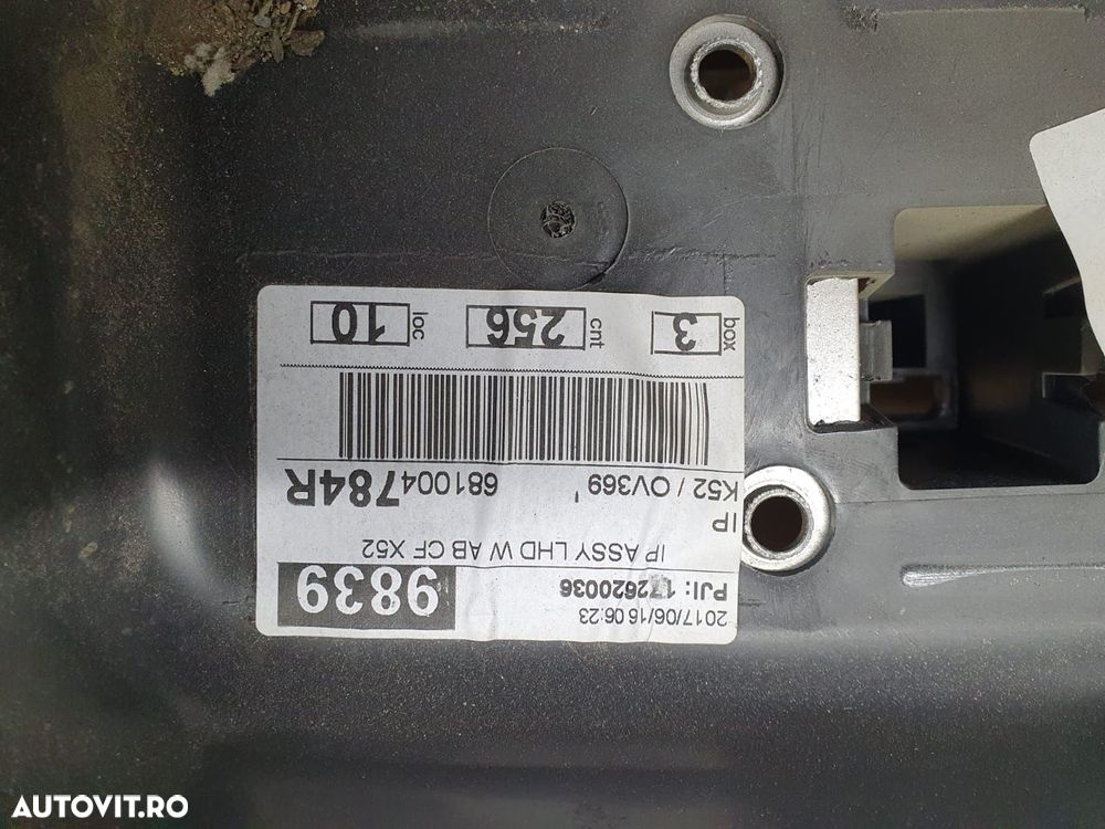 Plansa bord 681004784r Dacia Logan 2 [facelift] [2017 - 2020] MCV 1.0 - 3