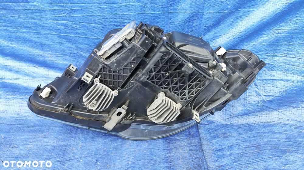 REFLEKTOR LAMPA XENON SKRĘTNY DYNAMIC LED LEWY PRAWY PRZÓD KOMPLETNY ŁADNY EUROPA BMW F10 F11 LCI LIFT - 11