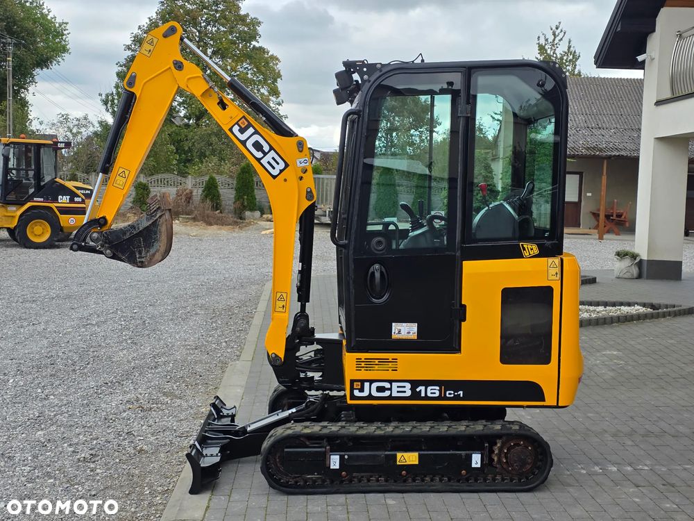 JCB JCB 16 C ful opcja najbogatsza jak nowa mini koparka sprowadzona 1 wł 8018 okazja 19 - 28