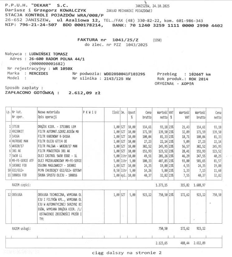 Mercedes-Benz Klasa C 220 (BlueTEC) d 7G-TRONIC - 2