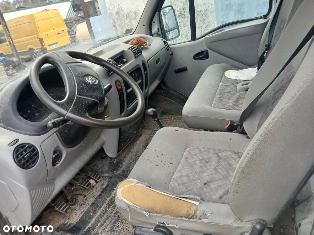 opel movano renault master II maska zderzak lampa grill błotnik drzwi zbiornik paliwa szyba - 3