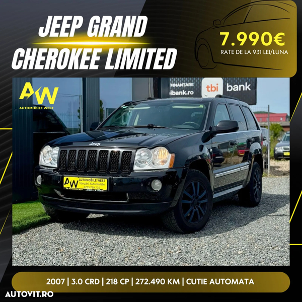 Jeep Grand Cherokee 3.0 CRD Automatik DPF S-Limited