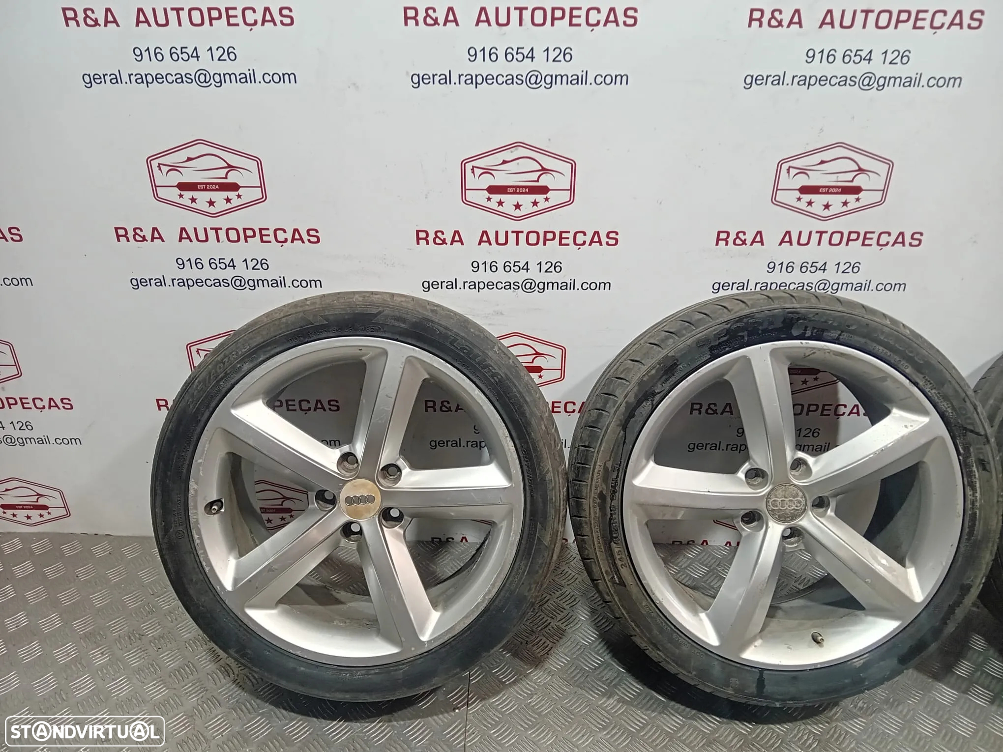 JANTES ORIGINAIS AUDI A4 B8 S-LINE 18 5X112 - 6