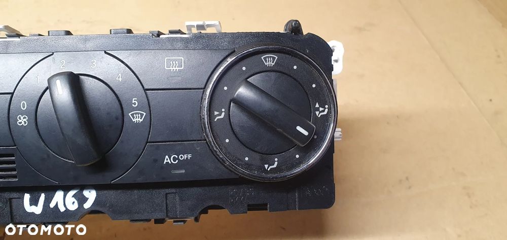 Panel nawiewu klimatyzacji klimy Mercedes A-Klasa W169 A1698301385 - 4