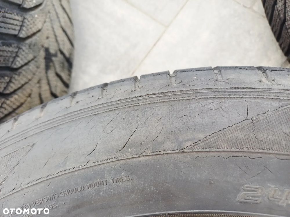 FELGI Z OPONAMI KOŁA ALUMINIOWE AUDI A3 A4 A6 A8 R18 5X112 ET43 8Jx18H2 4E0601025AB NR24 - 8