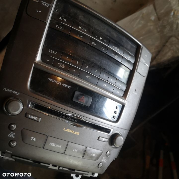 RADIO LEXUS IS II 220 LIFT - 1