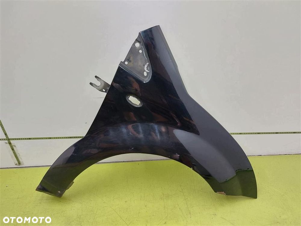 Błotnik przedni prawy Citroen C2 2003-2009 R NR LAK: EXYB-ONYX BLACK PAINT - 1