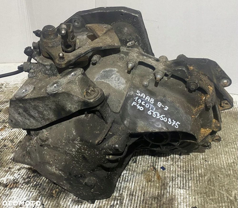 SKRZYNIA BIEGÓW SAAB 93 9-3 1.9 CDTI F40 55350375 - 5