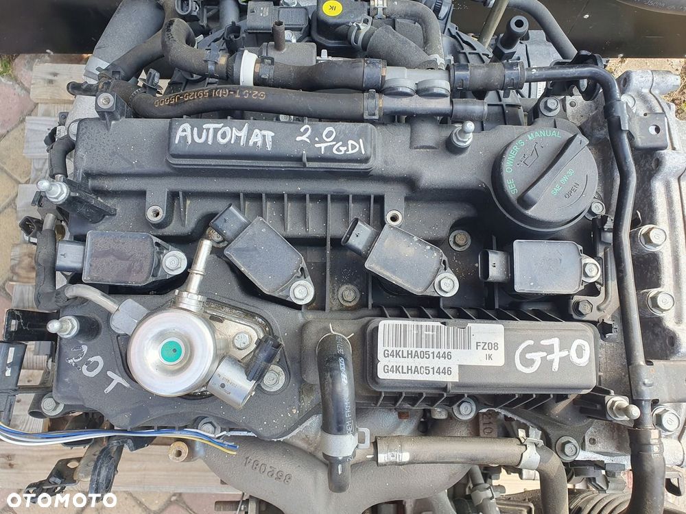 HYUNDAI GNESIS G70 AUTOMAT SILNIK G4KL 2,0 2,0 TGDI STINGER - 2