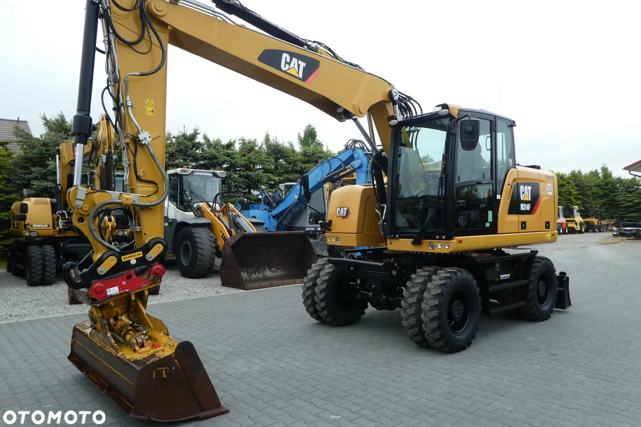 Caterpillar M314F Z NIEMIEC - 4