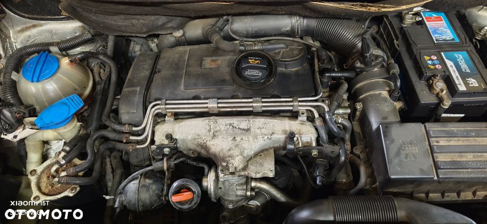 Silnik kompletny 2.0 TDI AZV 16V VW bkd Golf Passat Seat Skoda Touran Audi 140km 136KM Osprzęt części LA7W - 1