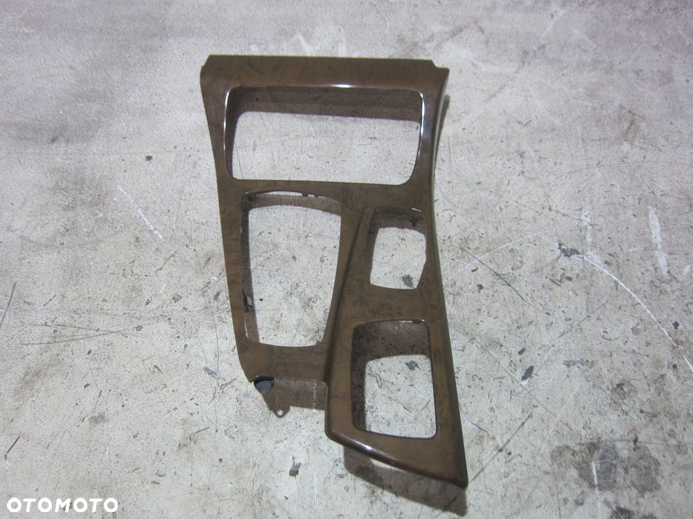 BMW F10 F11 LISTWY DEKORY CUP HOLDER DREWNO JESION KOMPLET ALU ŁADNE - 5