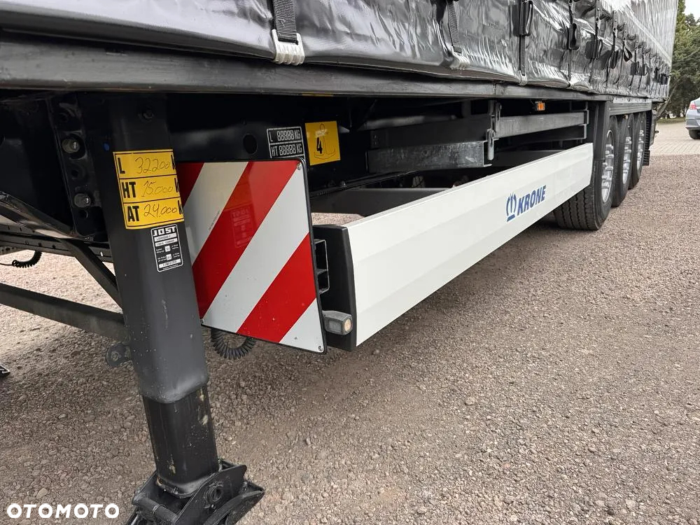 Krone GABARYT ! pod plandeką POSZERZANA ,XL code, dach podnoszony , - 16