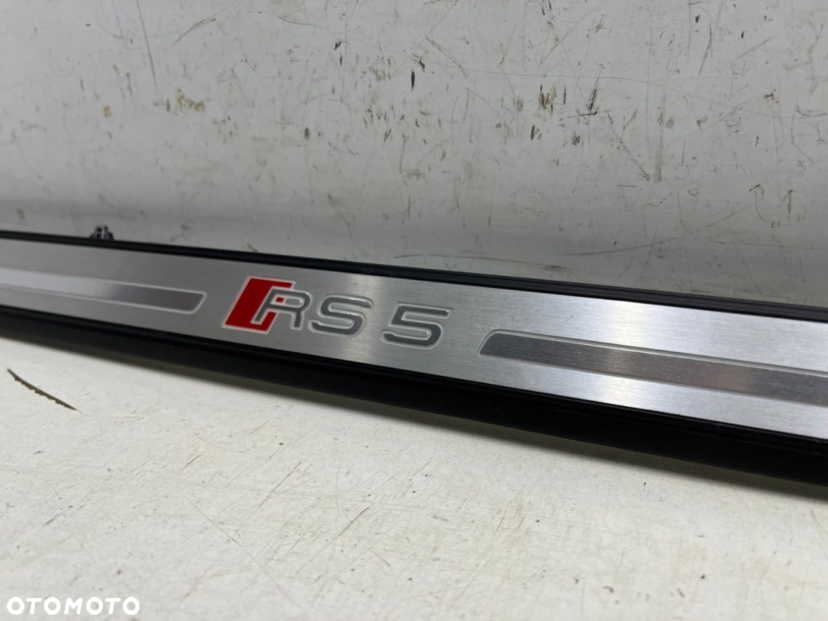 Nakładka progu Audi RS5 II 8w F5 17-24r. lewa listwa progowa wewnętrzna LED podświetlana 8w6947417b - 7