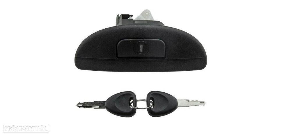 fechadura puxador canhao tampa mala renault scenic 1999 a 2002 (novo) - 2