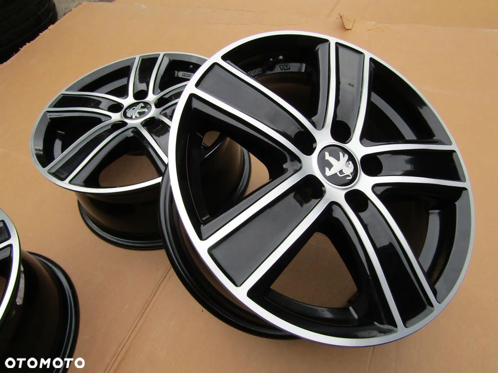 4x Felgi Aluminiowe 16 Citroen Jumpy IV Berlingo III C4 II Picasso Peugeot Expert Partner III Rifter 407 308 508 Toyota Proace 7 j 5x108 ET37 WZMACNIANE - 23