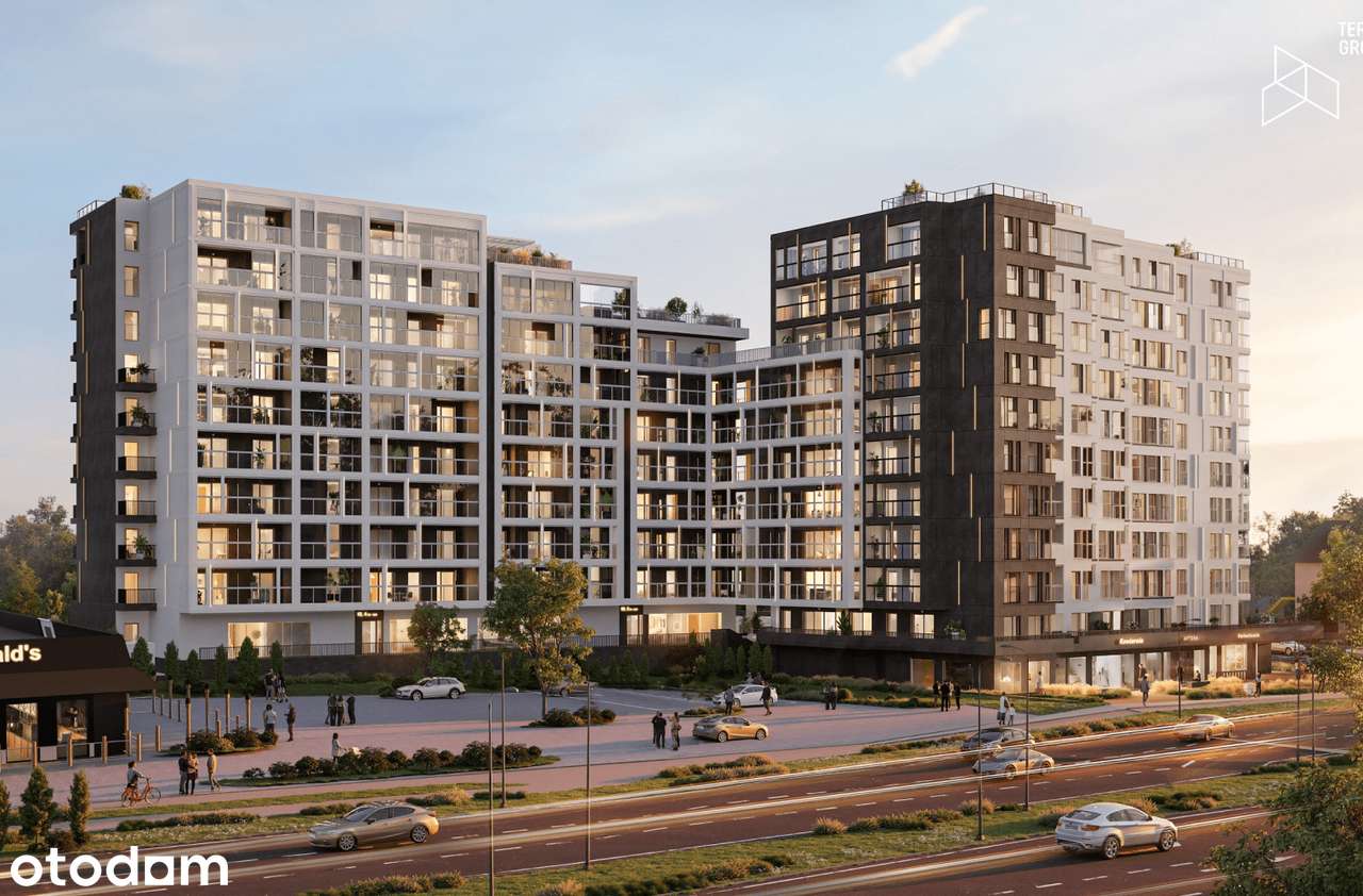 1-pokojowe mieszkanie 34m2 + loggia Bezpośrednio