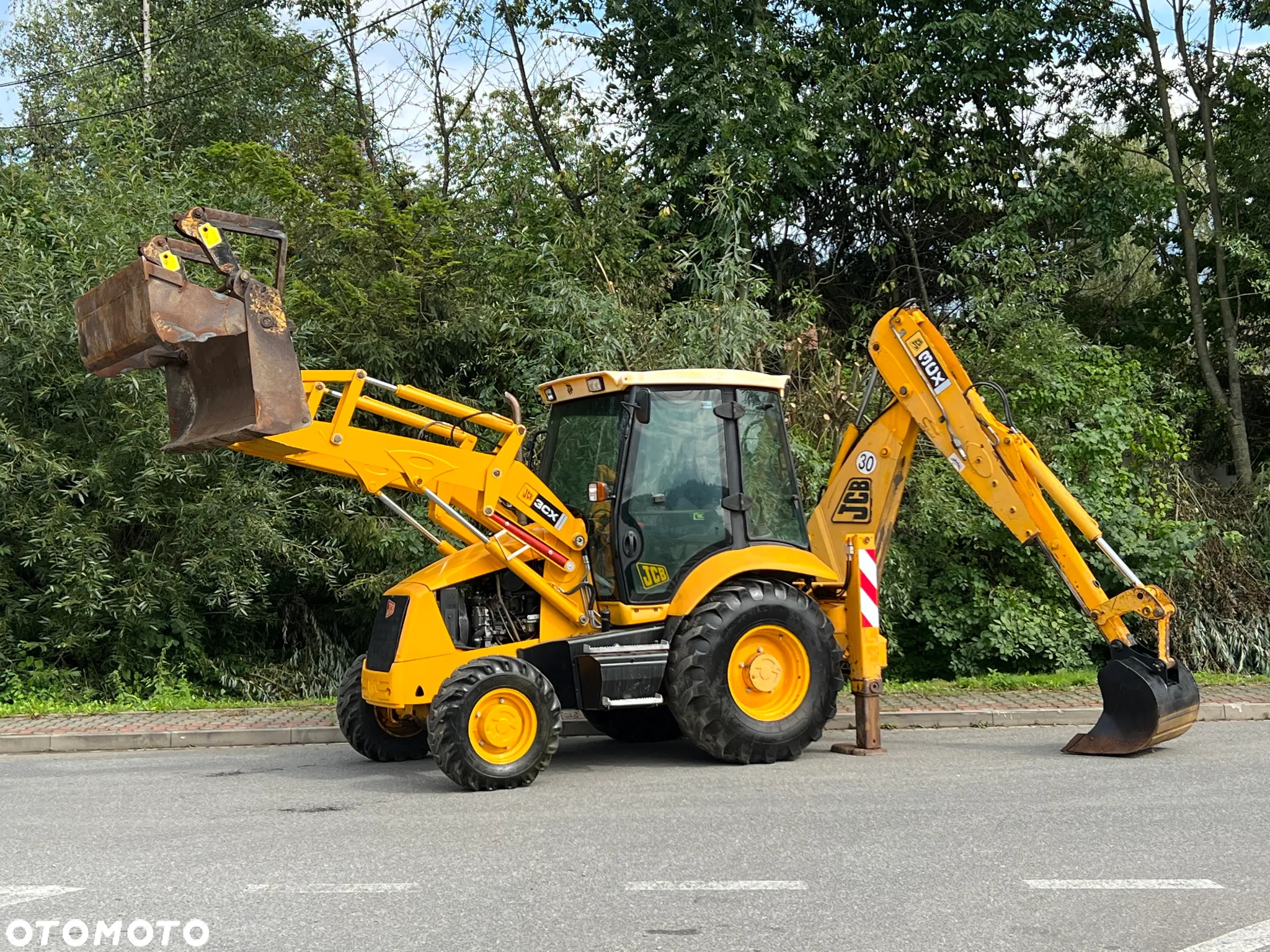 JCB KOPARKO ŁADOWARKA JCB 3CX STAN DOBRY - 19