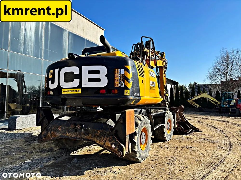 JCB JS 145 WTT4 I KOPARKA KOŁOWA 2016R. | S 130 160 313 315 CAT KOMATSU PW 140 - 27