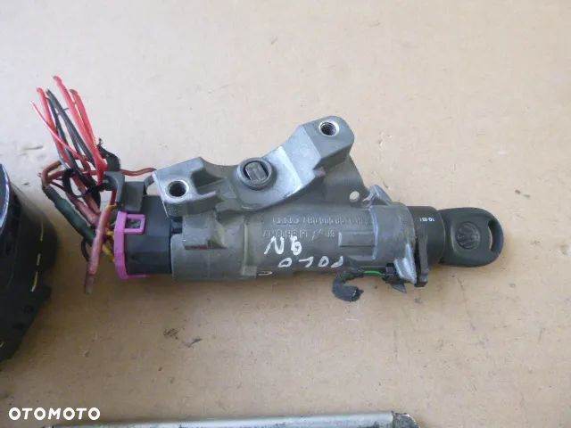 ZESTAW STARTOWY STACYJKA KOMPUTER IMMOBILIZER LICZNIK VOLKSWAGEN POLO 9N 1.4 TDI - 4