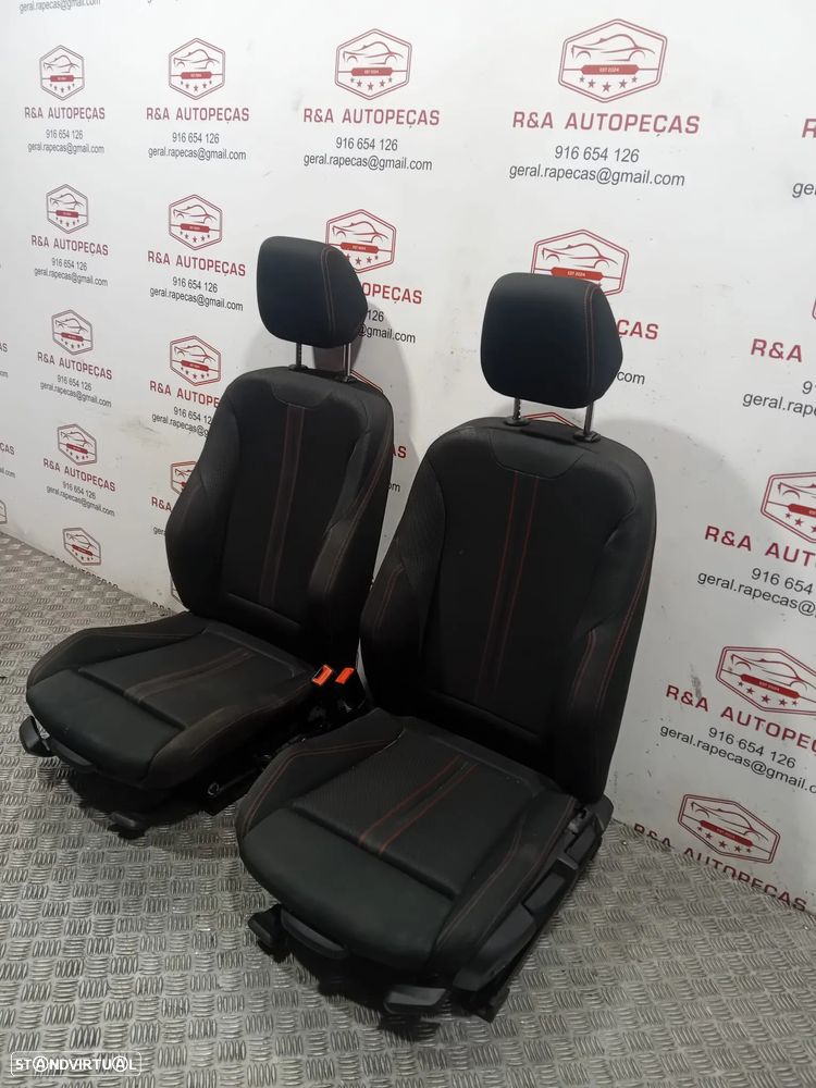 Conjunto de Bancos BMW Série 1 F20 LCI Sport em Tecido Original - 15