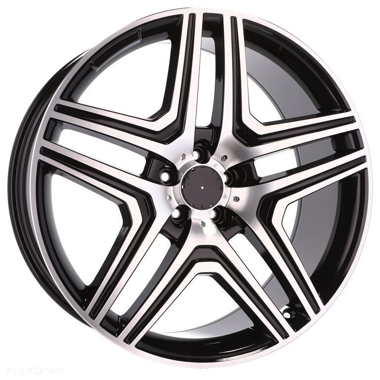 4x Felgi 21 m.in. do MERCEDES EQE X294 EQS V297 GL X164 X166 GLS X167 ML W166 AMG - BK206 (BY157) - 10