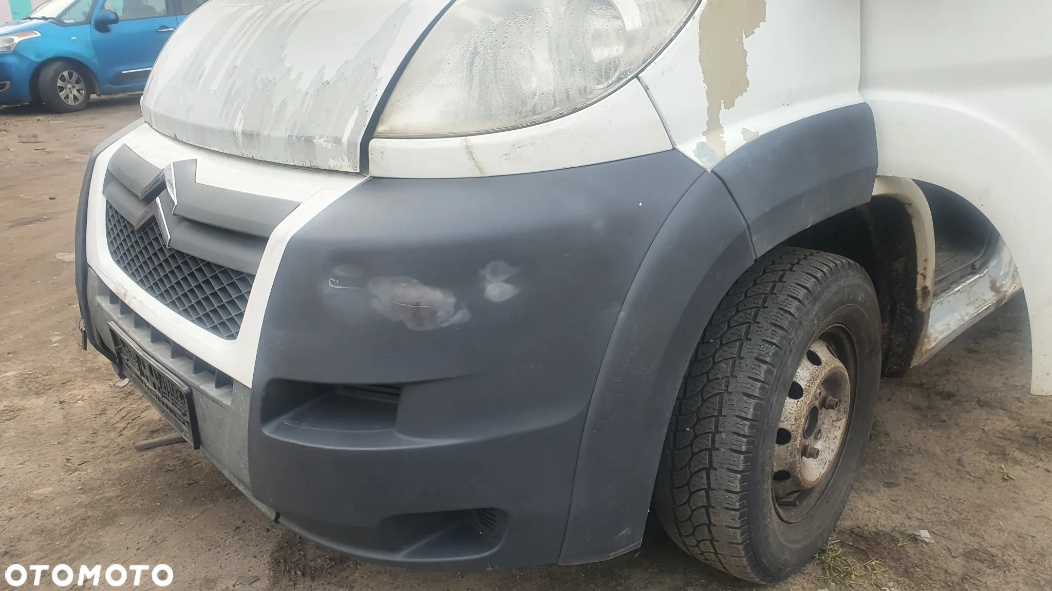Citroen Jumper 3.0 HDI 2007 zderzak przód tył drzwi prawe lewe półośka zwrotnica koło atrapa lampa - 3