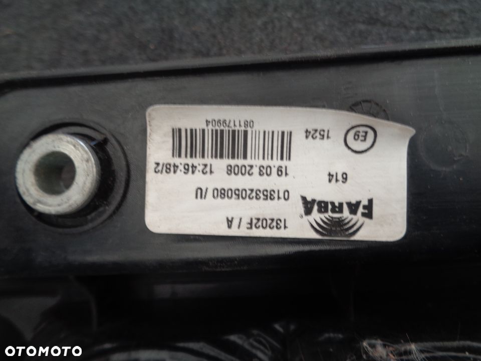 FIAT NEMO FIORINO BIPPER LAMPA TYŁ PRAWA EUROPA - 4