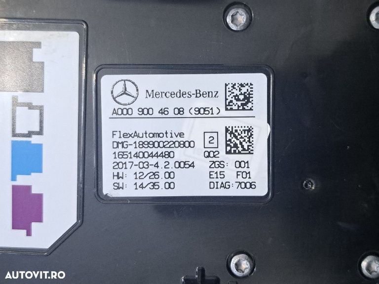 Plafonieră cu Comandă Trapă Mercedes A-Class W176, B-Class W246, GLA, CLA (2012-2018) - Cod A000900 - 5