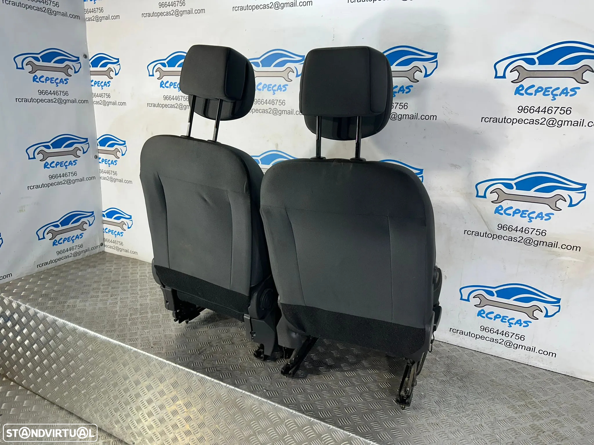 Conjunto Bancos Tecido Frente Frontais Renault Scenic 3 Mk3 2009 - 2016 - 9
