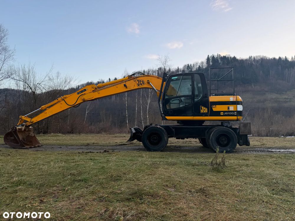 JCB JS130W Koparka Kołowa 13ton z Łapami podporami Hydr.! Najlepszy niezawodny Silnik ISUZU 105 KM. Długie ramię PLUS. Sprowadzona z Norwegii Pracowała przy śmieciach! ZADBANA bez luzów i wycieków! KLIMA. Zamki na tłokach. Potężna moc! Okazja TANIO! - 9