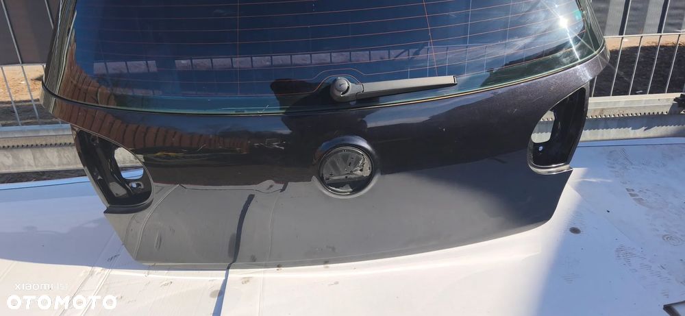 Klapa bagażnika kompletna VW golf 5 LC9Z LC9X czarna części hatchback - 4